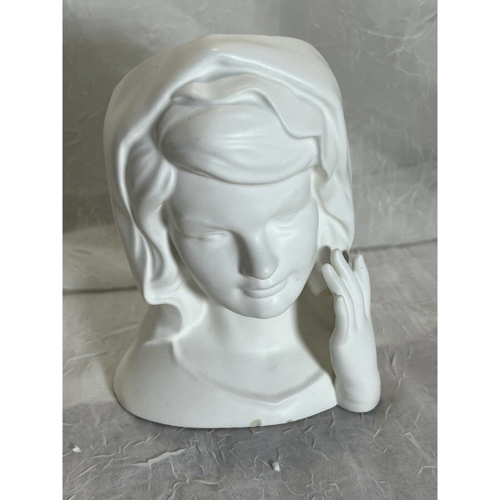 VINTAGE 1964 Jackie Kennedy, Inarco, E1858, Great Shape, Lady Head Vase